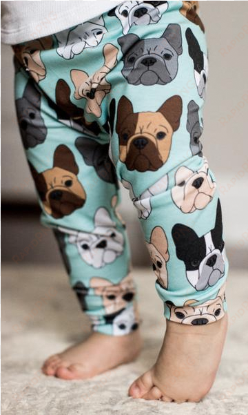 french bulldog print leggings french bulldog print - french bulldog