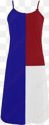 french flag alcestis slip dress - slip dress