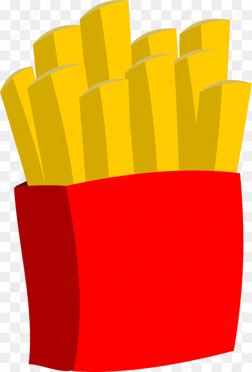 french fries hi - chips clipart