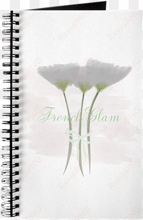 french glam watercolor journal - cafepress - stuff up! - - spiral bound journal notebook,