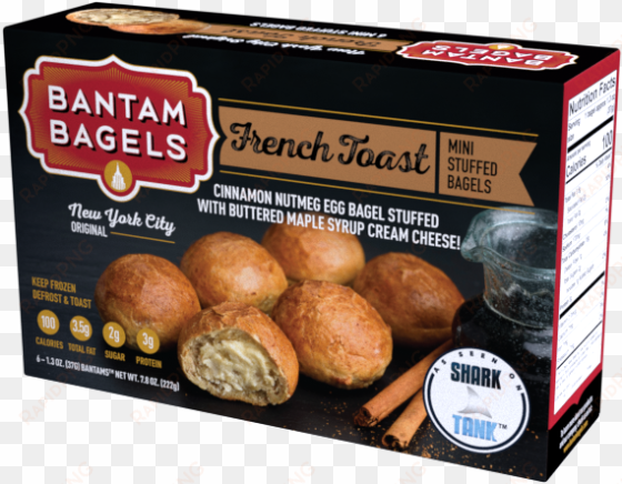 french toast - bantam bagels bagels, stuffed, french toast, mini -