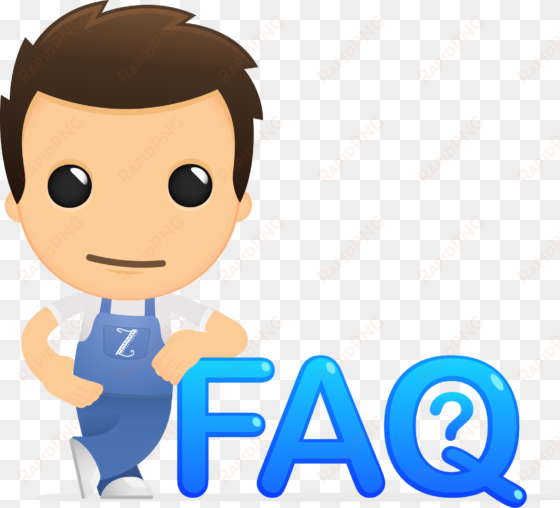 frequently asked questions - faq cartoon png