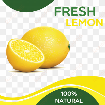 fresh lemon with abstract style background, lemon, - portable network graphics