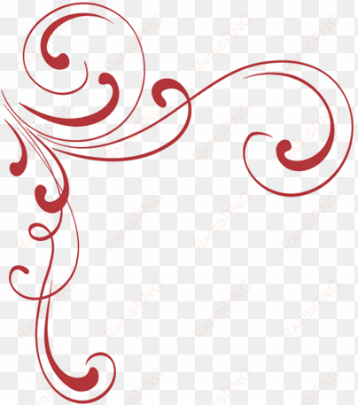 fresh wedding swirl designs red swirls png ada chen - simple background design png