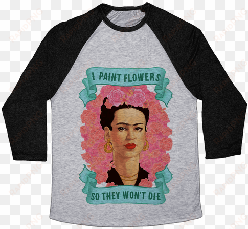 frida khalo baseball tee - heroes never die shirt