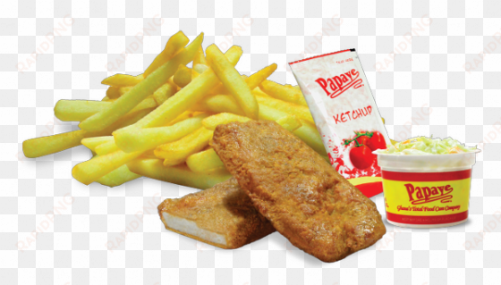fried fish chips with coleslaw - fish and chips
