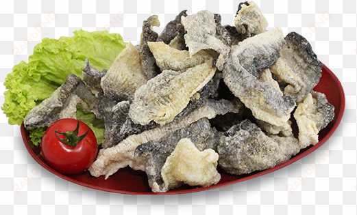 fried fish skin - fried fish