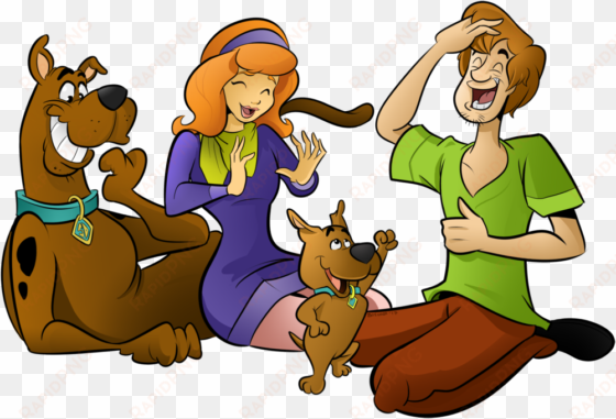 friends transparent scooby doo - shaggy daphne scooby scrappy