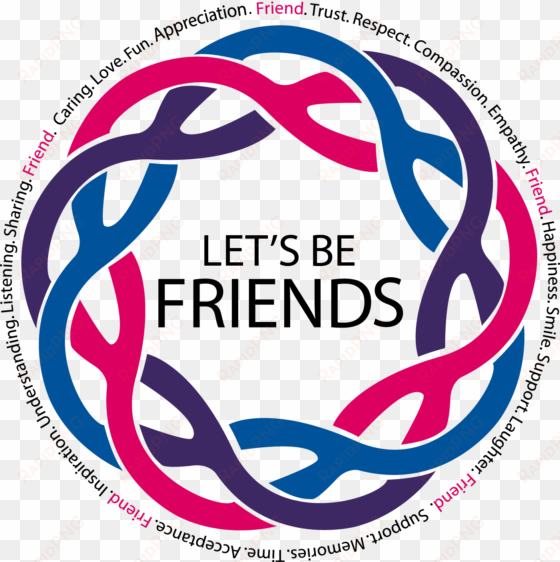 friendship project logo - braid graphic design