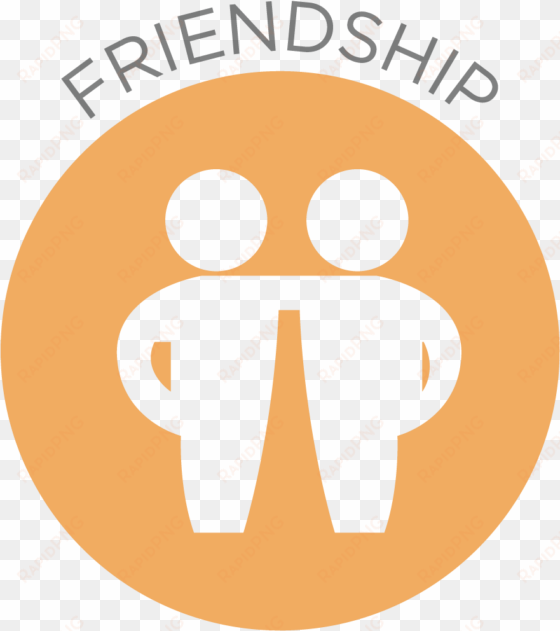 friendship - values in life symbol
