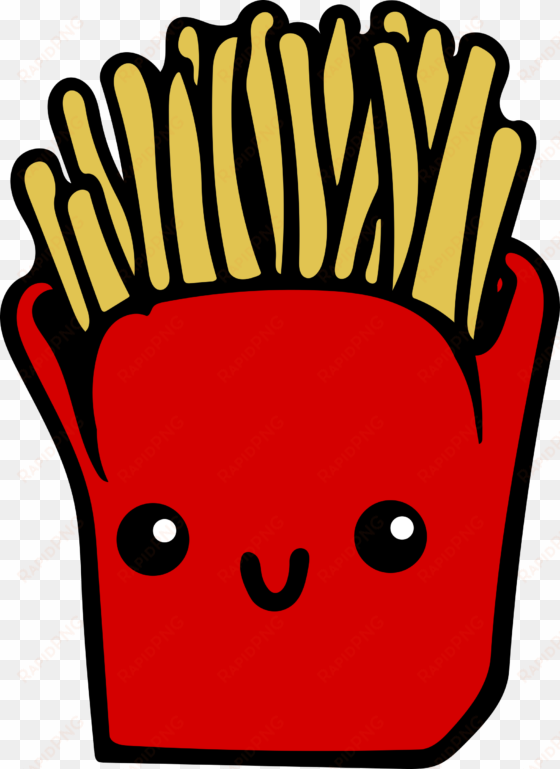 fries drawing kawaii - kawaii fries