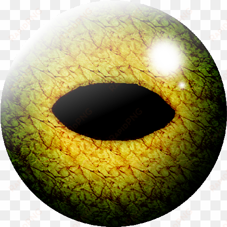 frog eye by ryuzaki - yellow eye png transparent