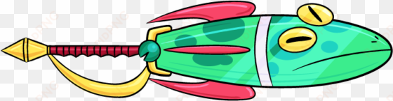 frog missile magisword - mighty magiswords frog missile