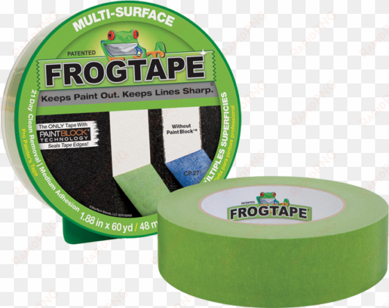 Frogtape ® Brand Multi-surface Painter's Tape - Frog Tape transparent png image