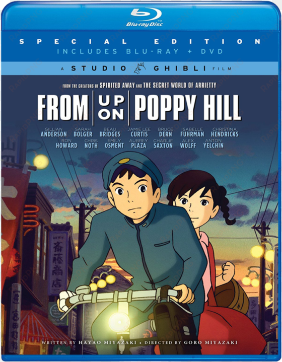 from up on poppy hill - up on poppy hill blu-ray