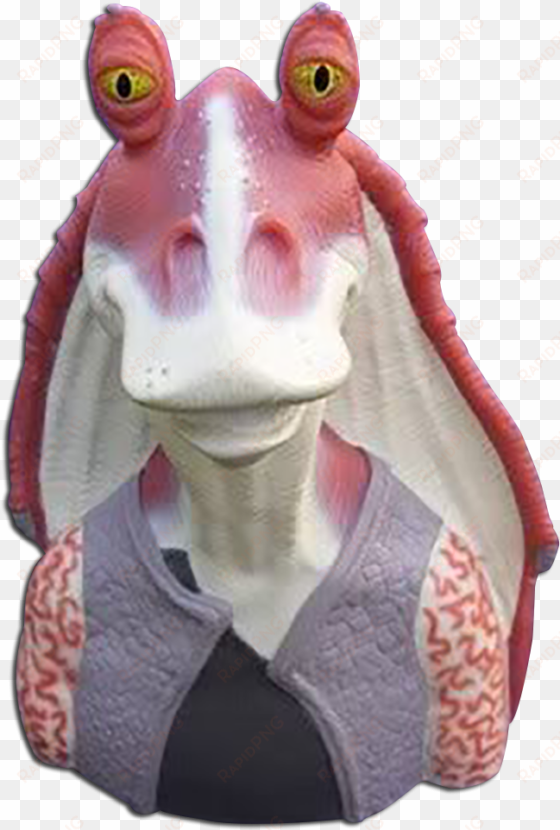 front of the star wars episode 1 jar jar binks piggy - jar jar binks