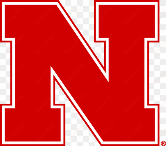 front of widget - university of nebraska huskers logo