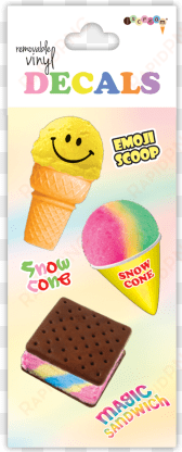 frozen delights decals small - mines press, inc. iscream sugar-riffic donuts sheet