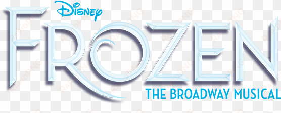 frozen - the musical - frozen on broadway logo