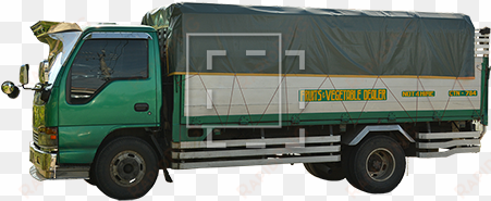 fruit and vegetable delivery truck - vegetable