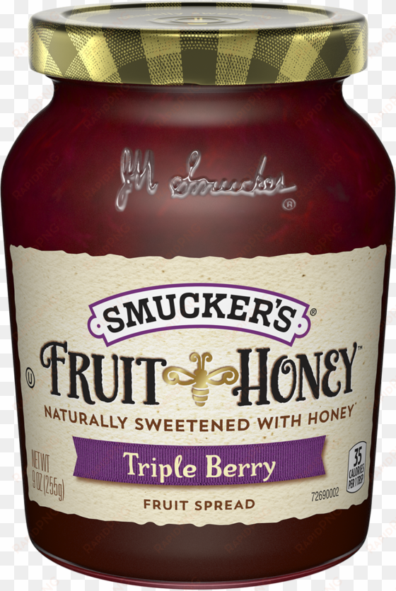 fruit & honey™ triple berry fruit spread - smuckers triple berry jelly