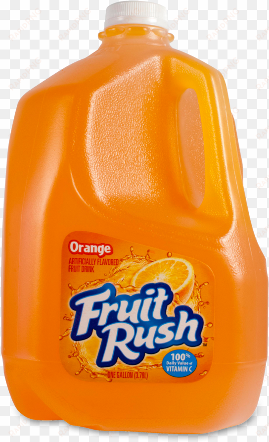 fruit rush orange - fruit rush fruit drink, pink lemon - 1 gl (3.78 lt)