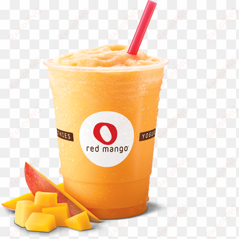fruit smoothies - tropical mango red mango
