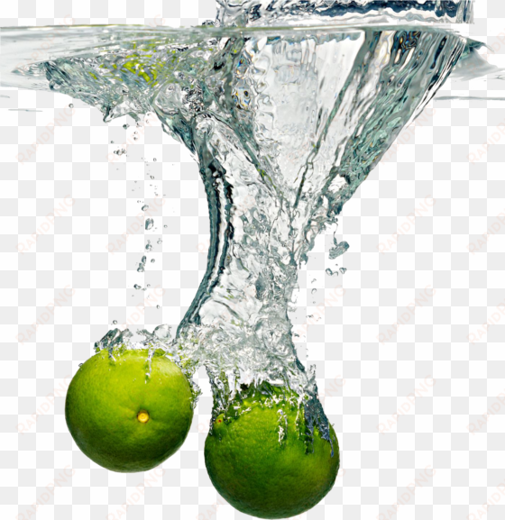 fruit water splash clipart fox - lime splash png