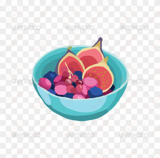fruits vegs3 - raspberry