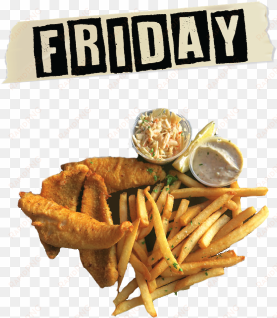 fryday fish fry - fish and chips