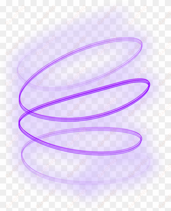 ftestickers effect light glow purple spiral - purple
