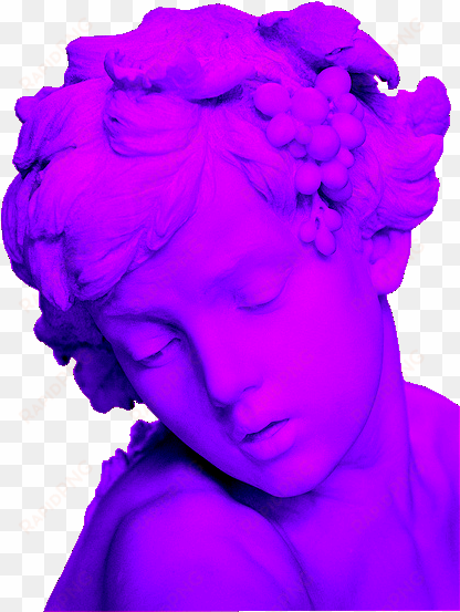 Ftestickers Overlay Tumblr Aesthetic Vaporwave Xsticker - Aesthetic Statue Png transparent png image