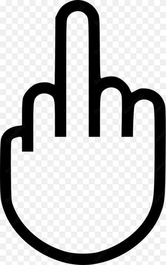 fuck off fuck you middle finger comments - fuck you finger png