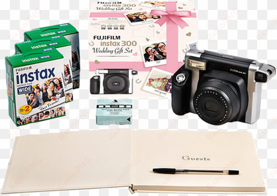 fujifilm instax wide 300 wedding pack - instax 300 wedding bundle