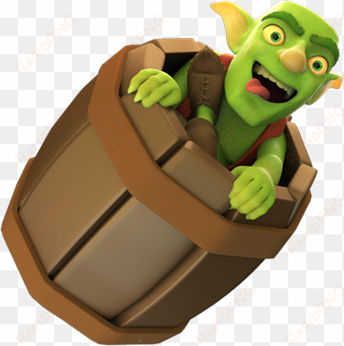full goblin barrel png - goblin clash royale png