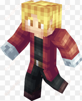 fullmetal alchemist image - edward elric minecraft skin