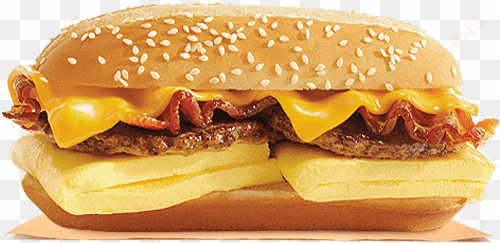 fully loaded breakfast sandwich burger king