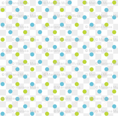 fun flowers blue green polka dots - papel rosa e marrom