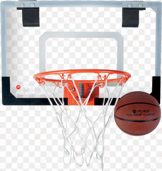Fun Hoop Classic - Pure2improve Fun Hoop Classic 46x30cm + Basketball transparent png image