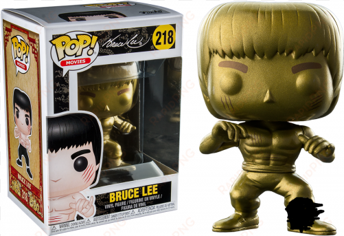 funko pop bruce lee limited gold - funko bruce lee pop! vinyl