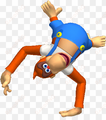 funky kong donkey kong - lanky kong png