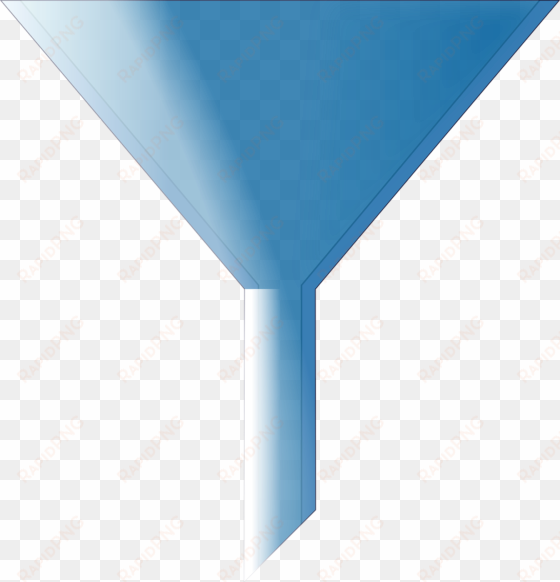 funnel blue cone cipher transparent image - funnel clipart