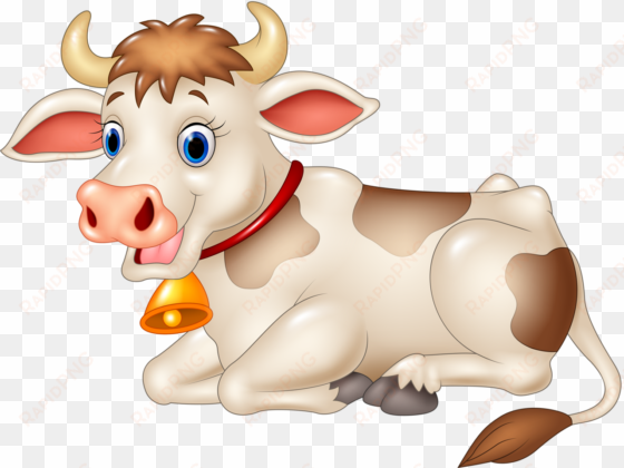 funny cartoon animals png cow soloveika - cow cartoon vector