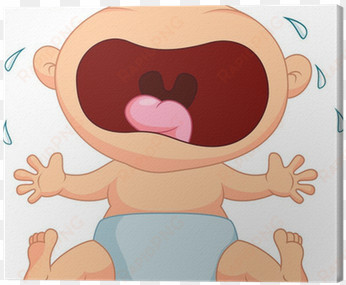 funny cartoon crying baby