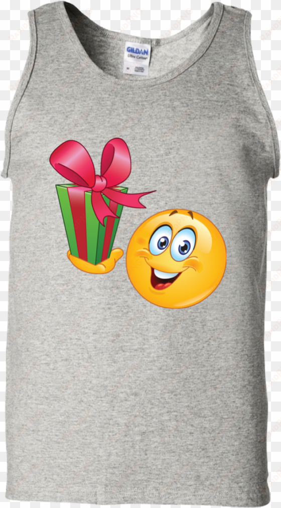 Funny Christmas Emoji T Shirt G220 Gildan 100% Cotton - Bunkieshop Husky Dad Shirt Dog Lover Father's Day Gift transparent png image