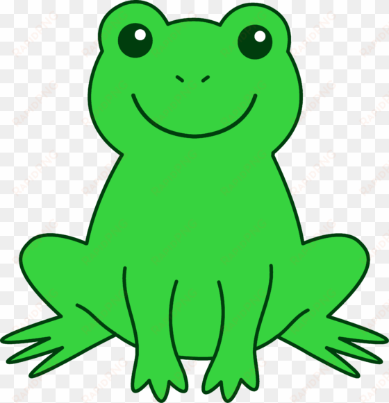funny - frog clipart