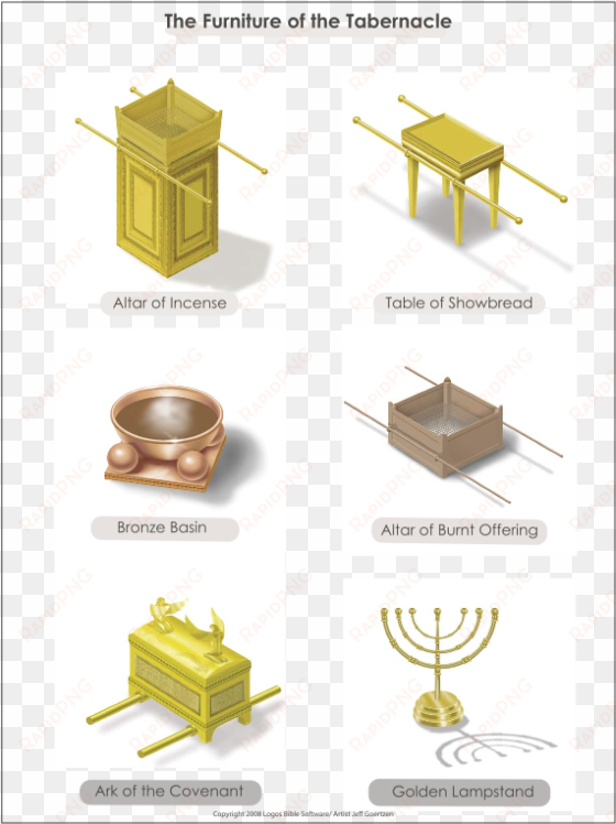 furniture of the tabernacle black models picture tabernacle - muebles y utensilios del tabernaculo