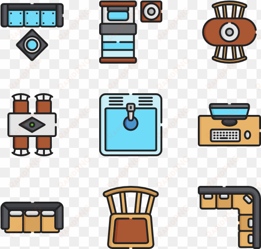 furniture top view - human rights vector png