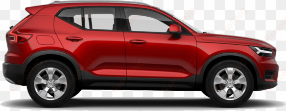 fusion red metallic - volvo xc40 amazon blue