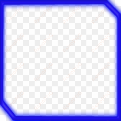futuristic border png picture freeuse - electric blue